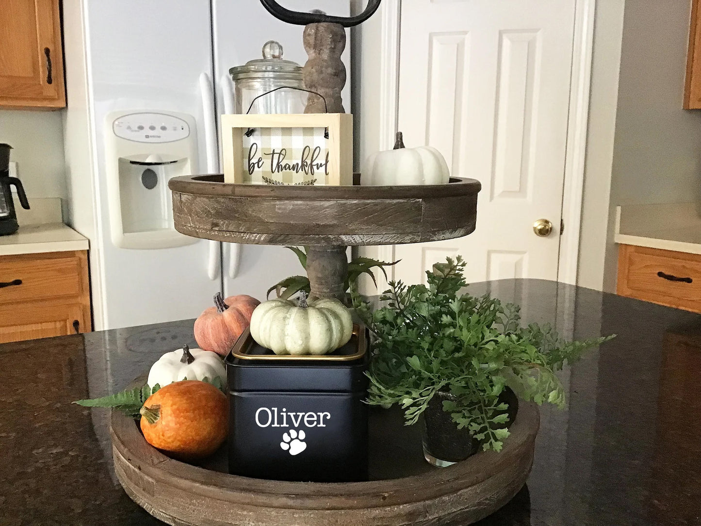 Personalized Pet Treat Tin Canister