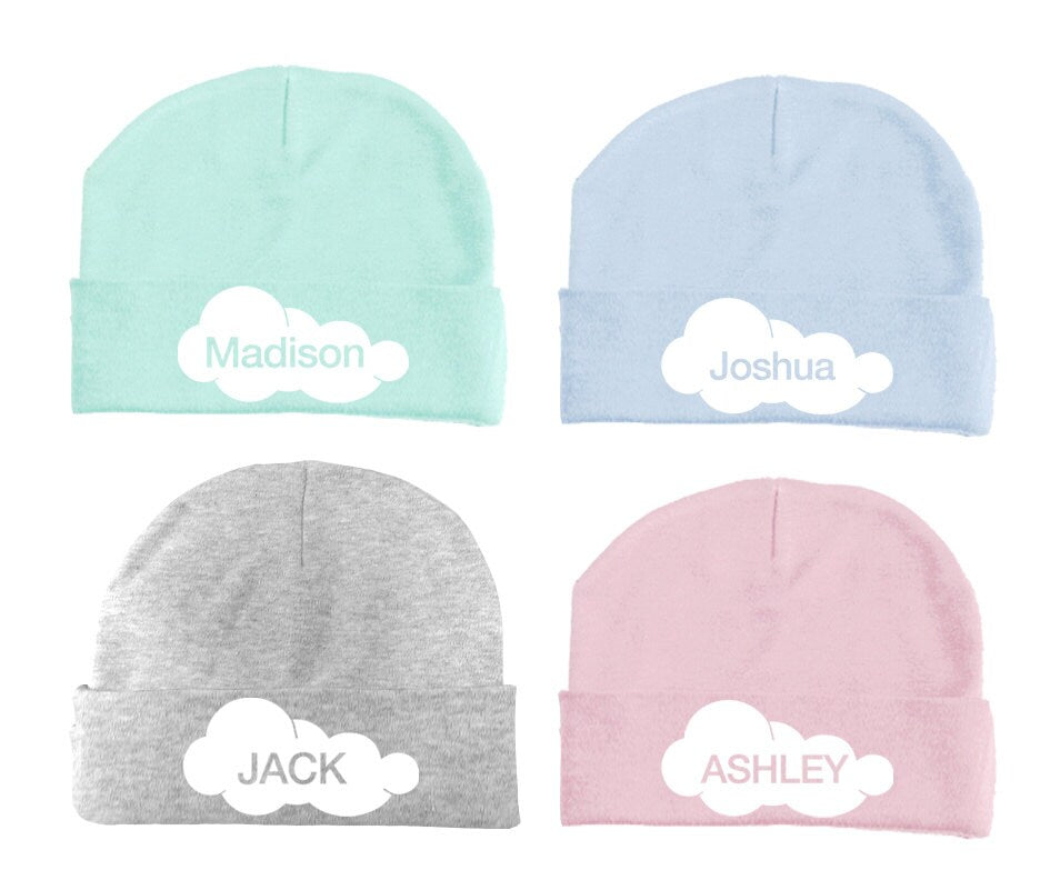 Heaven Sent Newborn Baby Gown and Optional Hat