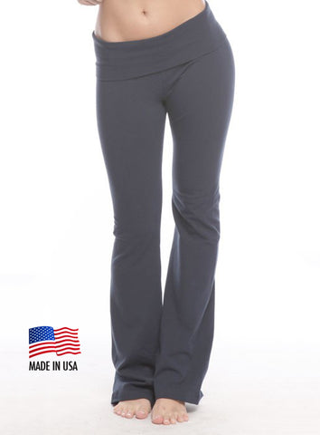 Combed Spandex Jersey Yoga Pants