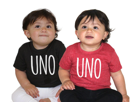 1st Birthday 'UNO' Tri Blend T-Shirt