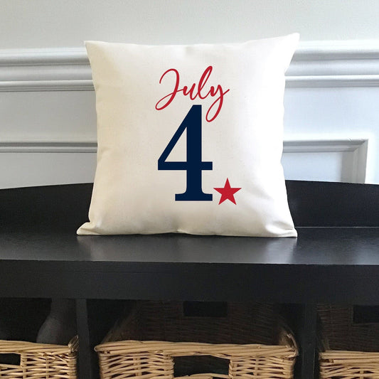 July 4th Canvas Pillow or Pillow Cover