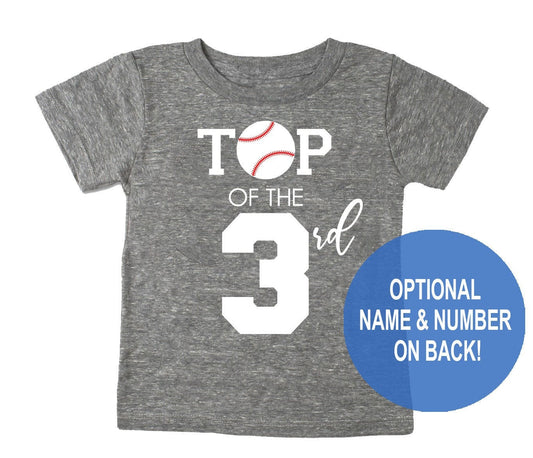 Top of the 3rd Birthday Tri-blend T-shirt
