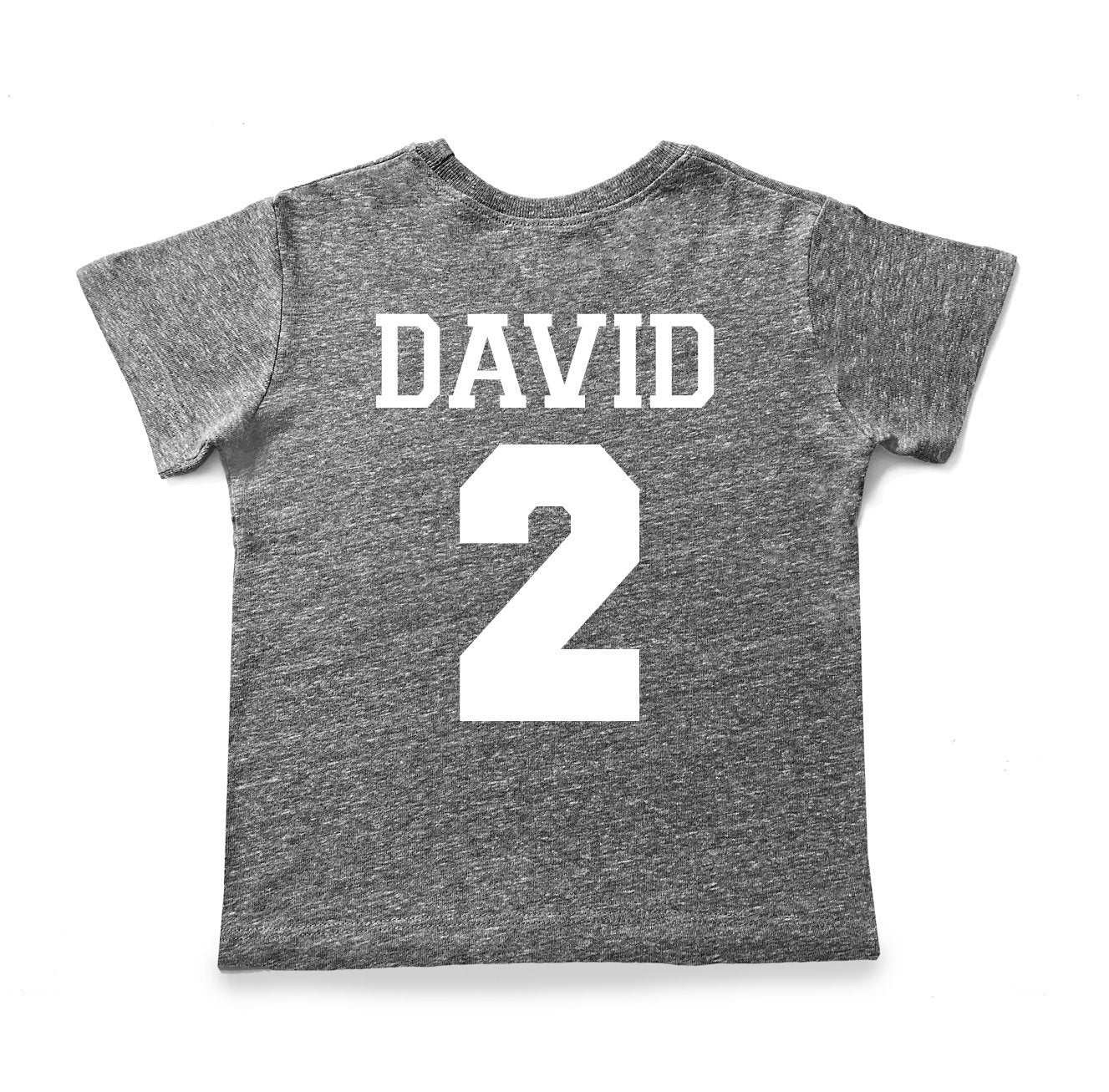 2nd Birthday 'Two' Baseball Tri Blend T-Shirt