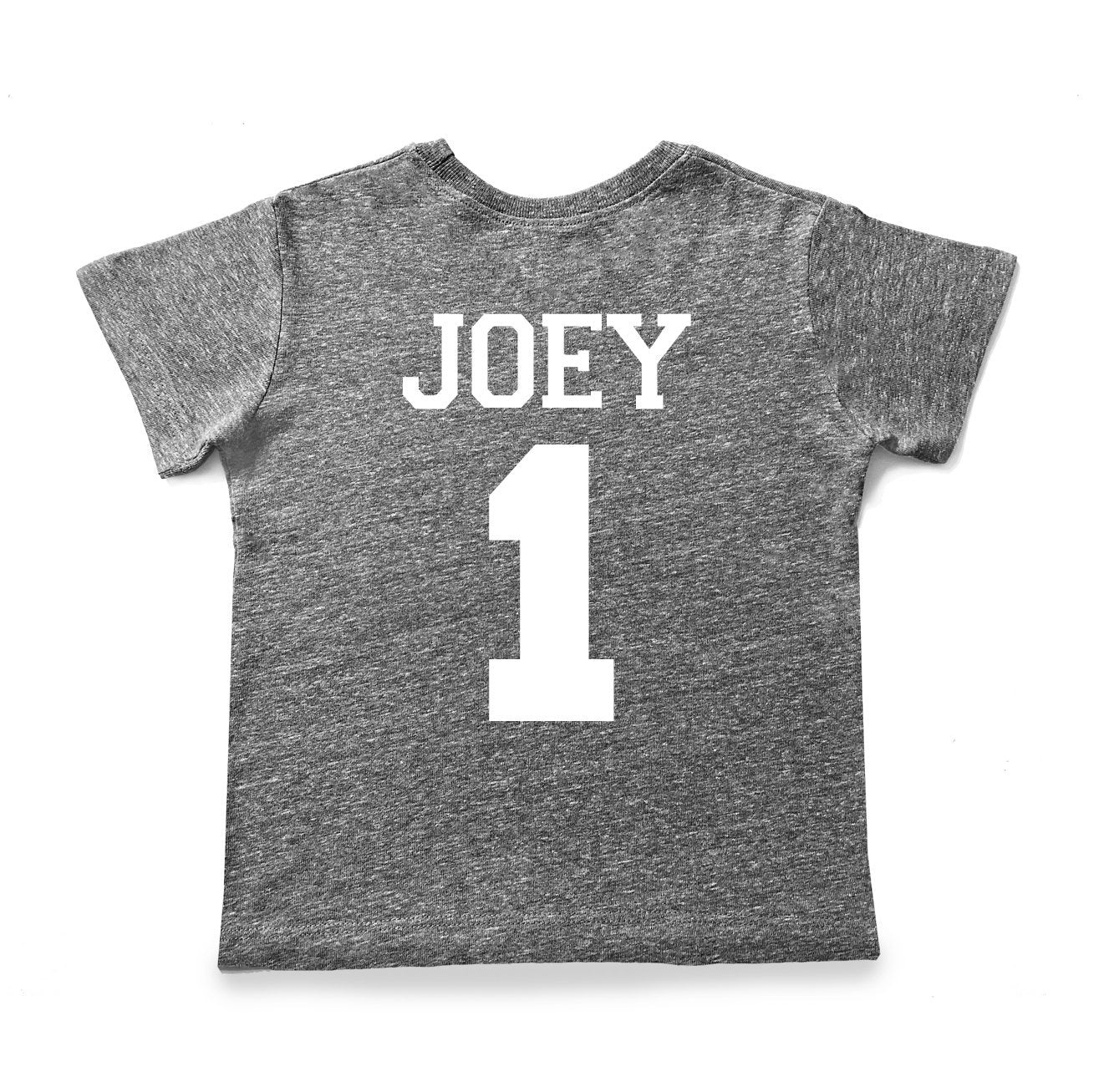 1st Birthday 'The Great One' Hockey Puck Tri Blend T-Shirt