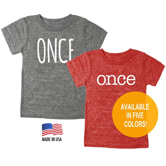 11th Birthday 'Once' Tri Blend T-Shirt