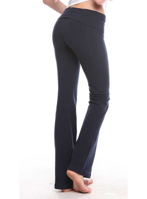 Combed Spandex Jersey Yoga Pants - Seven Miles Per Second
