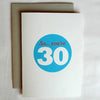 Birthday Card Funny So you're 30 (CUSTOMIZE with any age you choose)