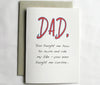 Fathers Day Card Funny Dad You Taught Me How To...