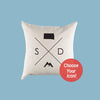 South Dakota SD Home State Canvas Pillow or Pillow Cover
