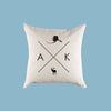 Alaska AK Home State Canvas Pillow or Pillow Cover