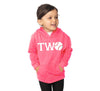 Kids Second 2nd Birthday 'Two' Baseball Toddler Fashion Fleece Pullover Hoody Sweatshirt - Toddler Boy and Girl Tee - Twins - Triplets