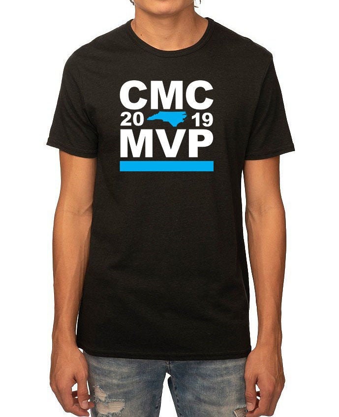 CMC Christian McCaffrey Shirt MVP Triblend Unisex Tshirt-Christian McCaffrey T-Carolina Panthers Football-Men's Women's shirt North Carolina
