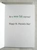 St. Patricks Day Card Funny I'm Sure You'll be Wearing Green