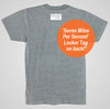 Michigan MI Made Tri Blend Track T-Shirt - Unisex Tee Shirts Size S M L XL 0003