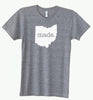 Ohio Made Tri Blend Track T-Shirt - Unisex Tee Shirts Size S M L XL 0003