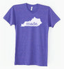 Kentucky KY Made Tri Blend Track T-Shirt - Unisex Tee Shirts Size S M L XL 0003