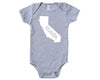 California 'Made.' Cotton One Piece Bodysuit - Infant Girl and Boy 0023
