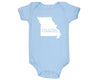 Missouri 'Made.' Cotton One Piece Bodysuit - Infant Girl and Boy