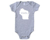 Wisconsin 'Made.' Cotton One Piece Bodysuit - Infant Girl and Boy