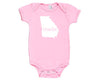 Georgia 'Made.' Cotton One Piece Bodysuit - Infant Girl and Boy 0023