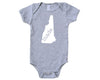 New Hampshire 'Made.' Cotton One Piece Bodysuit - Infant Girl and Boy