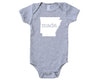 Arkansas 'Made.' Cotton One Piece Bodysuit - Infant Girl and Boy 0023