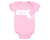 Massachusetts 'Made.' Cotton One Piece Bodysuit - Infant Girl and Boy