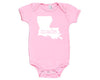 Louisiana  'Made.' Cotton One Piece Bodysuit - Infant Girl and Boy 0023