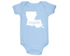 Louisiana  'Made.' Cotton One Piece Bodysuit - Infant Girl and Boy 0023