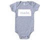 Kansas  'Made.' Cotton One Piece Bodysuit - Infant Girl and Boy 0023