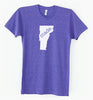 Vermont VT Made Tri Blend Track T-Shirt - Unisex Tee Shirts Size S M L XL 0003