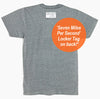 Mr. or Mrs. Just Another Day in Paradise Tri Blend Track T-Shirt - Unisex Tee Shirts Size XS S M L XL 2XL