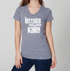 Lettuce Raise Some Kale! Tri Blend Juniors Track T-Shirt - Juniors Shirts Size S M L XL 0017