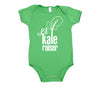 Lil Kale Raiser Cotton Baby One Piece Bodysuit - Infant Girl and Boy