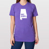 Alabama AL Once. Always. Tri Blend Track T-Shirt - Unisex Tee Shirts Size XS S M L XL xxL 0022