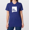 New Mexico NM Once. Always. Tri Blend Track T-Shirt - Unisex Tee Shirts Size XS S M L XL xxL  0022