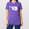 Oklahoma OK Once. Always. Tri Blend Track T-Shirt - Unisex Tee Shirts Size XS S M L XL xxL 0022