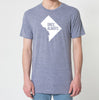Washington DC Once. Always. Tri Blend Track T-Shirt - Unisex Tee Shirts Size XS S M L XL xxL 0022