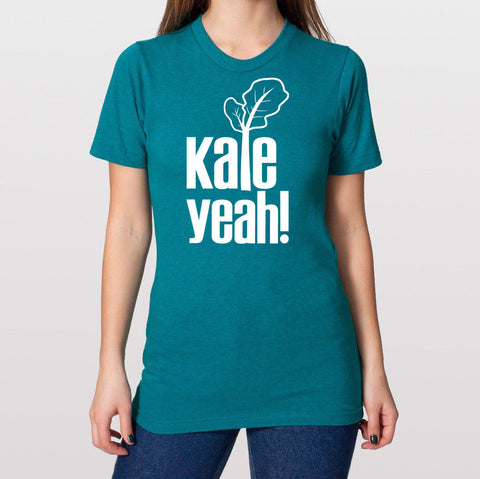 Kale Yeah! Tri Blend T-Shirt - Unisex and Juniors Sizes 0017