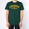 Wisconsin Cheesehead Born & Bred American Apparel Cotton T-Shirt - Unisex Sizes XS-3XL and Juniors Style Sizes S-XL
