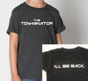 The Toy•minator 2-Sided Tri Blend Toddler, Kids, Youth Track T-Shirt - Sizes 2, 4, 6, 8, 10, 12