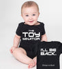 The Toy minator Toyminator 2-Sided Cotton Baby One Piece Bodysuit - Infant Girl and Boy B