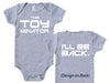The Toy minator 2-Sided Cotton Baby One Piece Bodysuit - Infant Girl and Boy