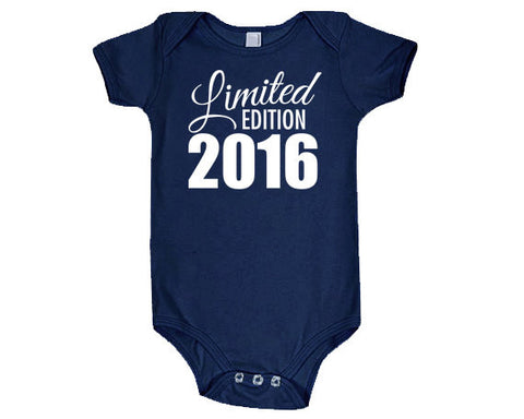 Limited Edition Baby One Piece Bodysuit - Customized Infant Girl and Boy